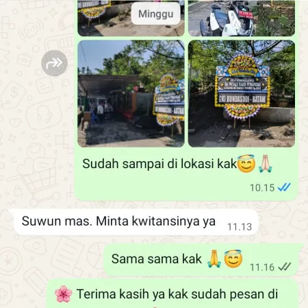 Pengiriman Papan Bunga Duka Ngujang Kedungwaru